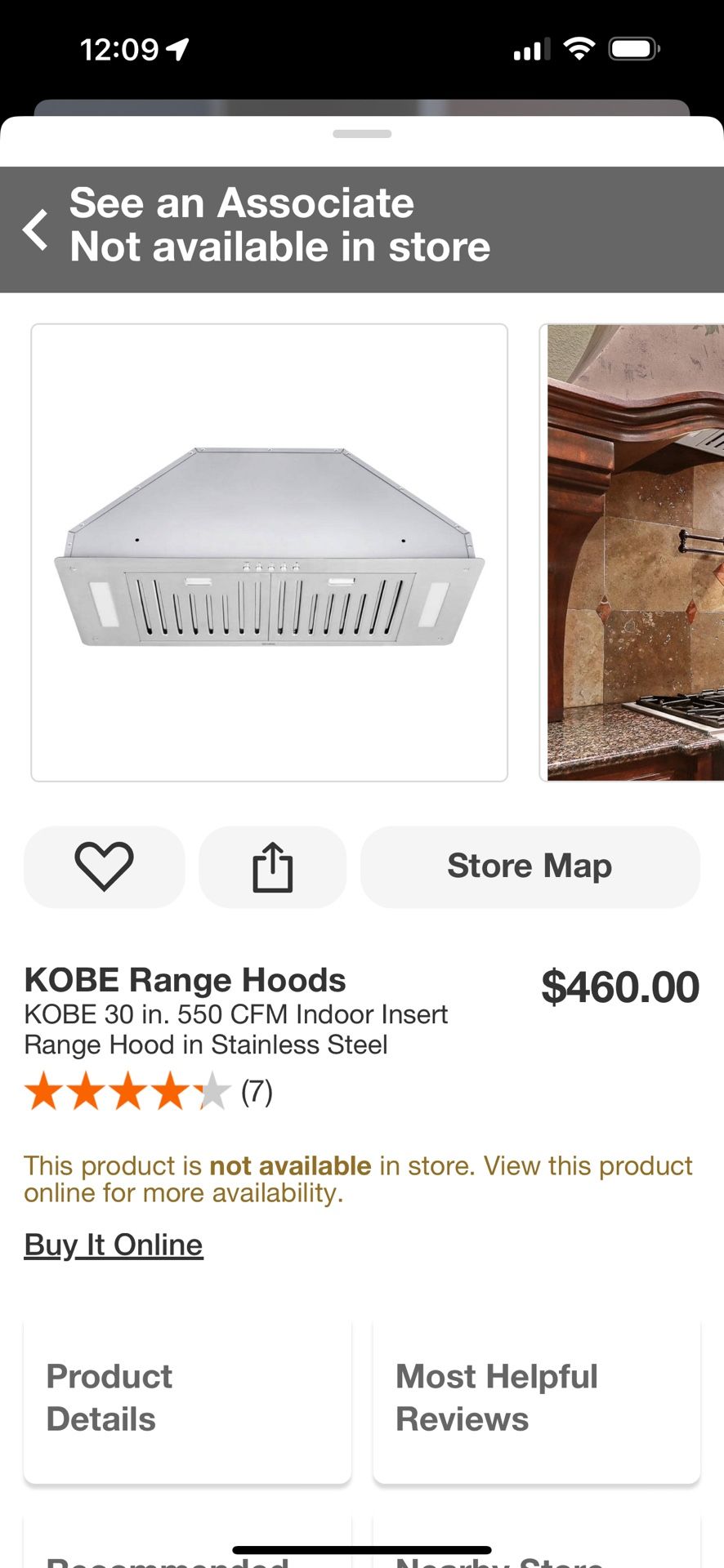 Brand new 30 inch range hood