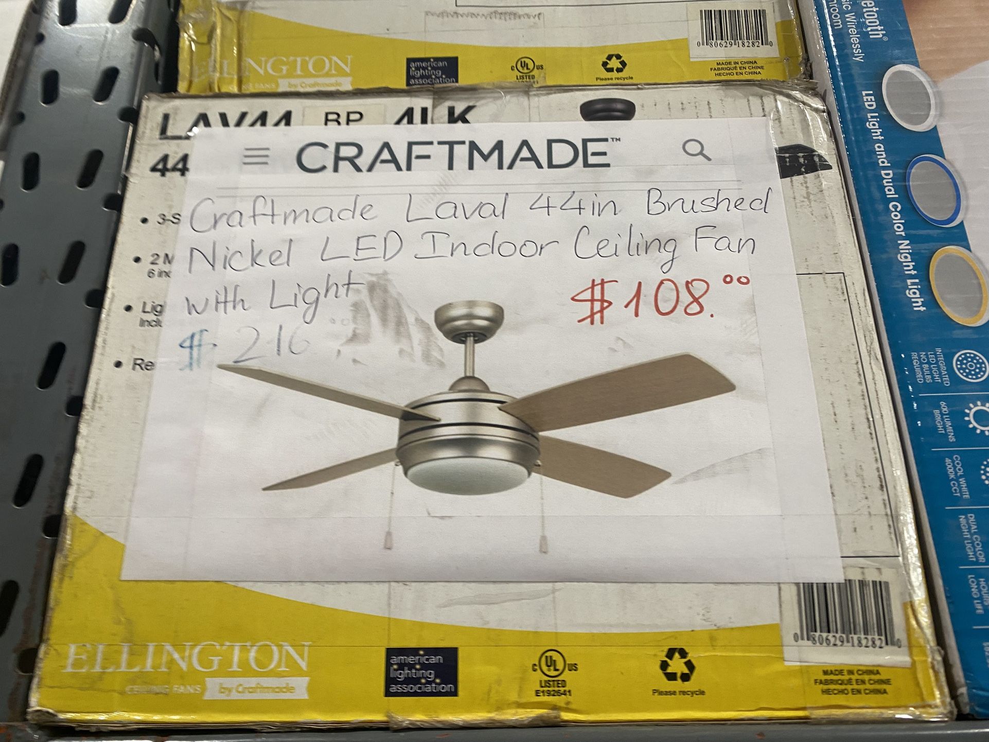 44 inch LED Ceiling Fan,All Products : American Fashion Style Bags On Sale