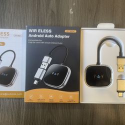 Wireless Android Auto Adapter, Wireless carplay Adapter,