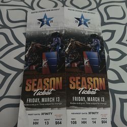 2 HOUSTON RODEO TICKETS FOR TODAY