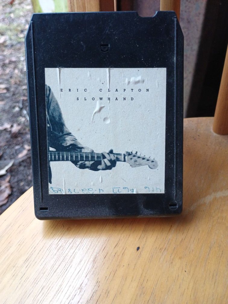 1977 Eric Clapton Slowhand 8-track Cartridge