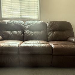 Sofa and Loveseat with recliners