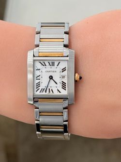 Cartier Tank Medium Size Ladies Watch Model 2465