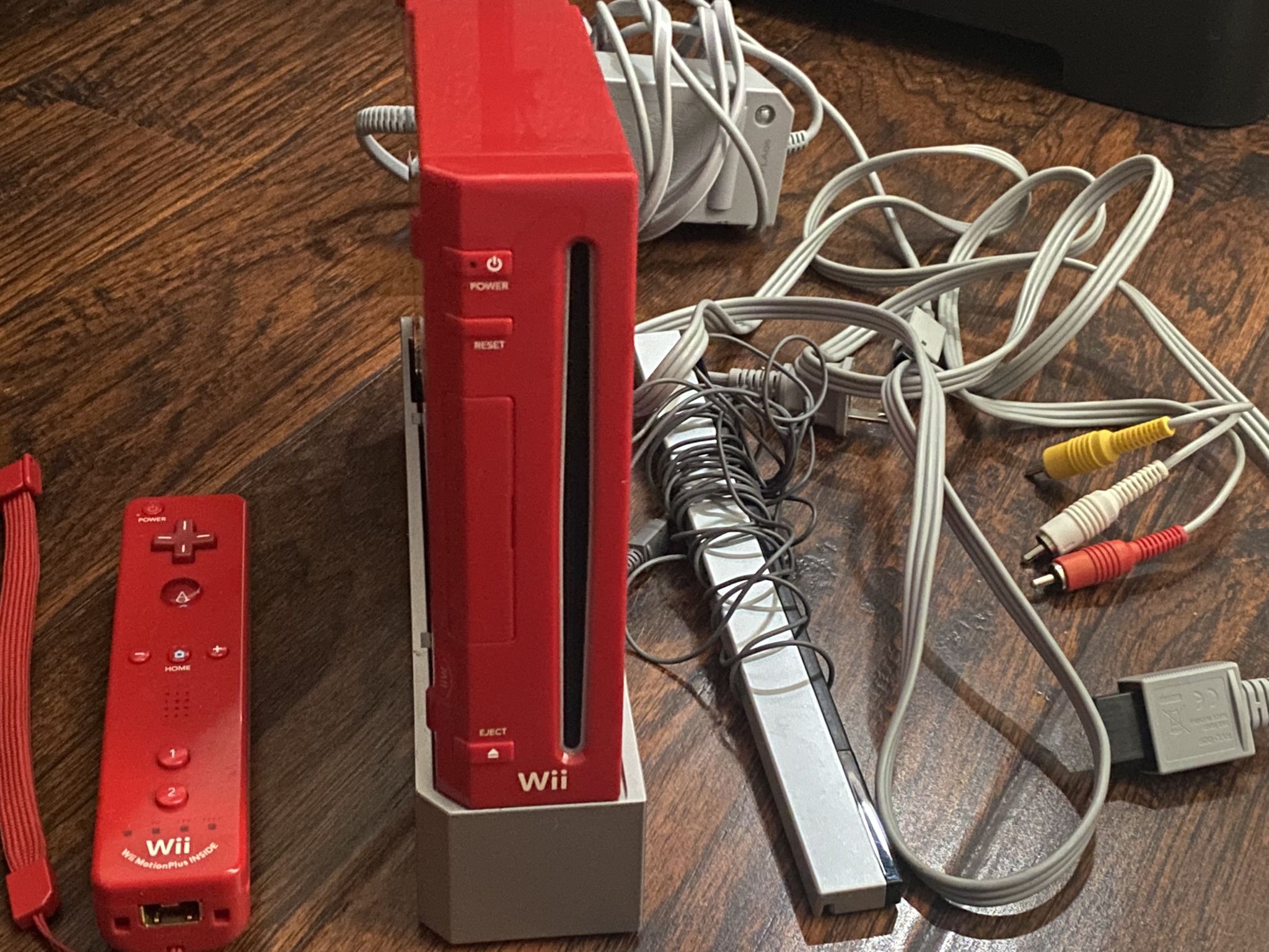 Red Nintendo Wii Limited Edition 