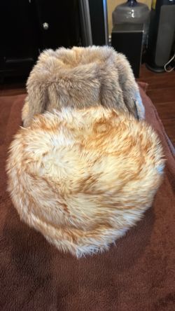 2Faux Fur Winter Hat