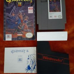 Nintendo NES Games- Gauntlet II (Complete in Box) 