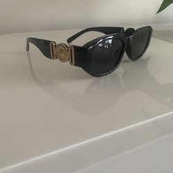 Versace Sunglasses Black & Gold