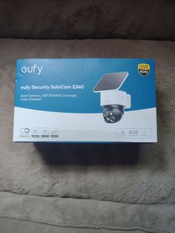 Eufy Security SoloCam S340 Solar Camera