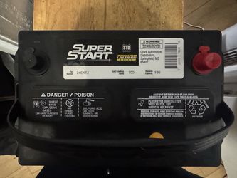Super Start 24EXTJ Car Battery 700 CCA