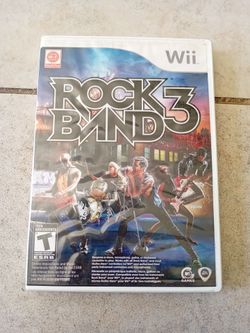 Rock band 3 wii $15 firm
