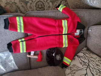 Fireman Fire fighter costume 18months