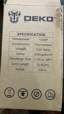 Sump pump