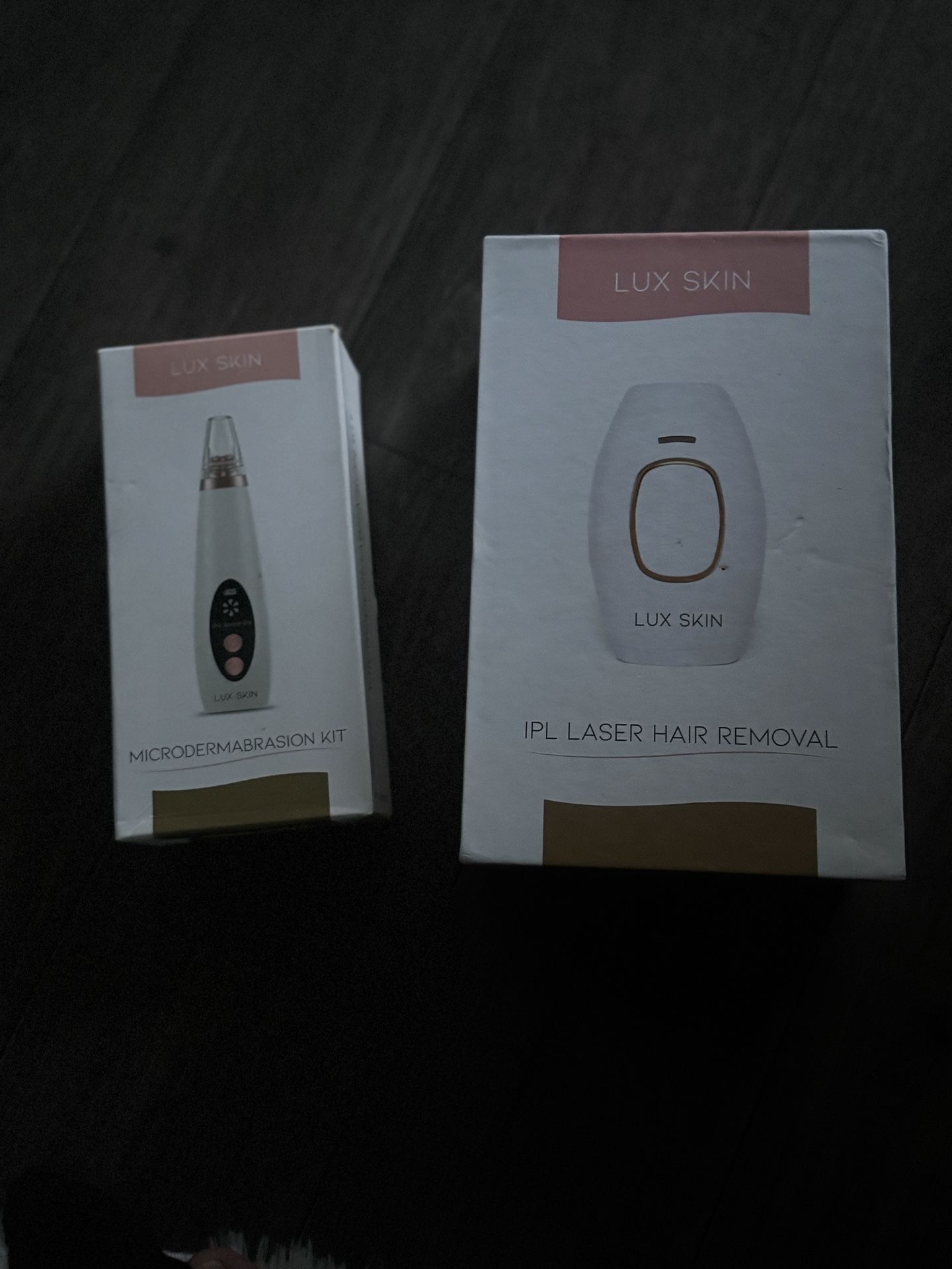 LUX SKIN Microdermabrasion Kit & Laser Hair Removal