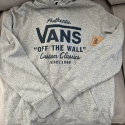NWT New Vans Hoodie sweatshirt Size small