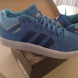 Adidas, Tyshawn, Blue, Size 10