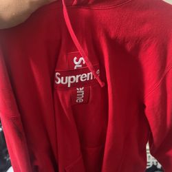 Supreme Cross Box Logo Hoodie 