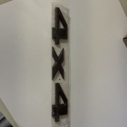 4x4 Jeep 3D emblem decal badge OEM - New