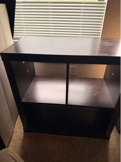 Square Wooden Shelving Unit