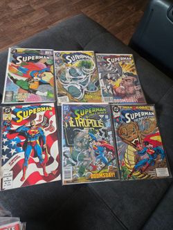 Superman comic books