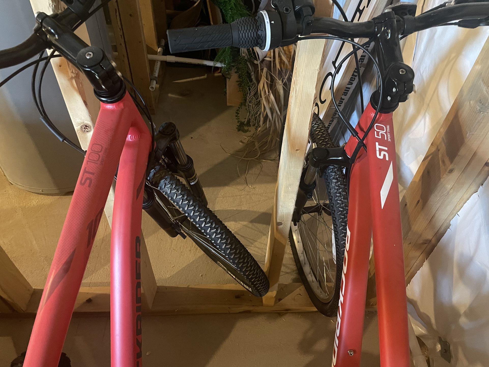 RockRider ST100 Mountain Bike And ST50
