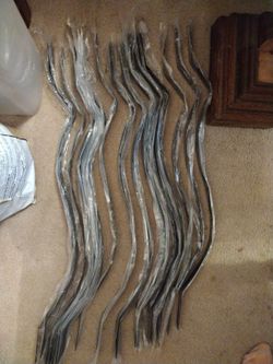 24 Metal Spindles / Deck Posts  1 In Wide  32 In Long 