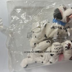 Vintage 101 Dalmatians - Lucky & Jewel Bean Bag Plush - In Factory Bag