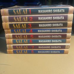 Sarai Vol 1-8 Manga Masahiro Shibata