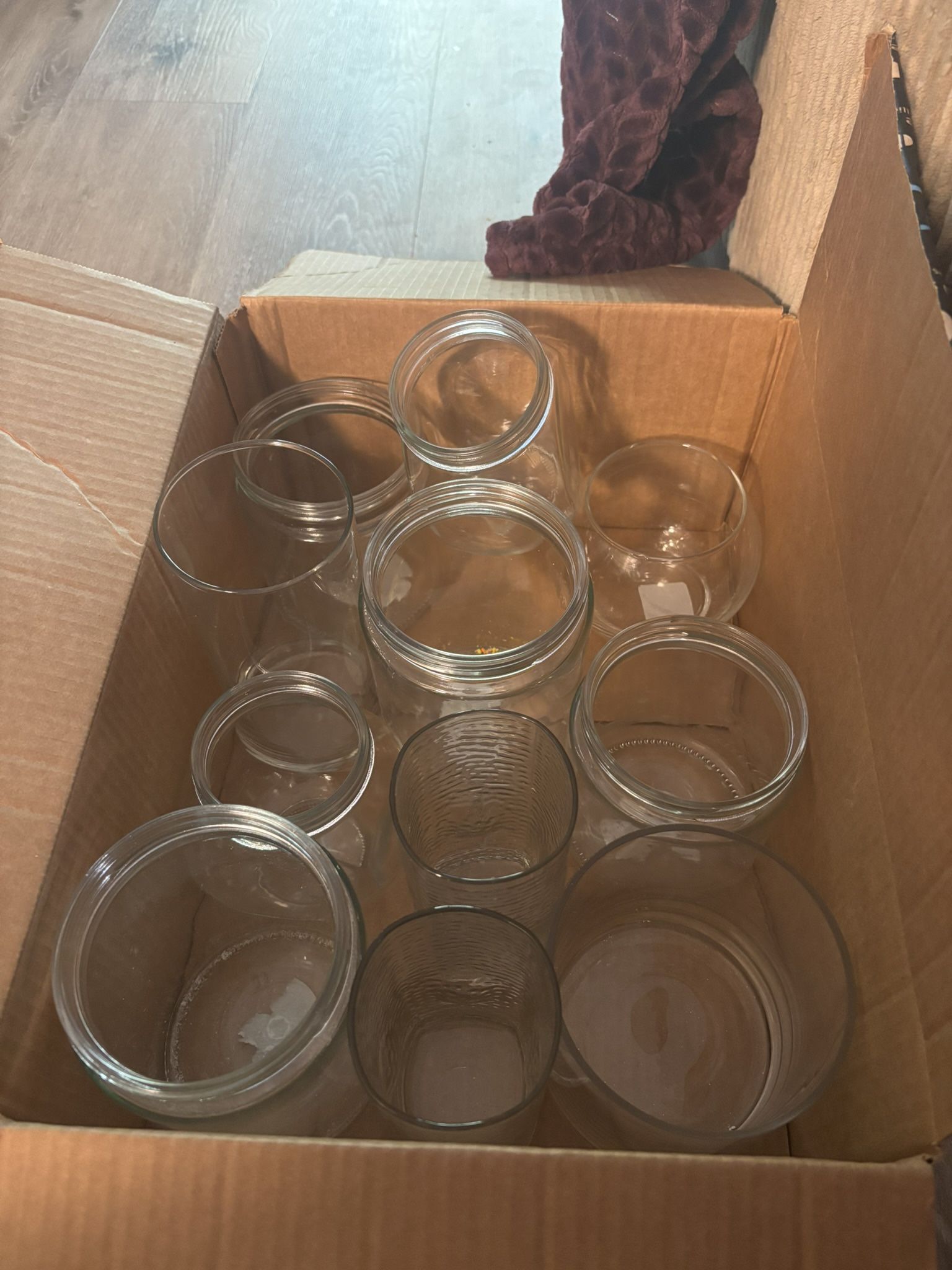 Glass Vases and Jars