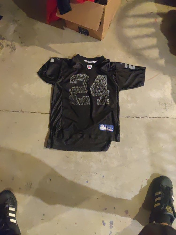 Oakland Raiders Charles Woodson #24 Home Jersey