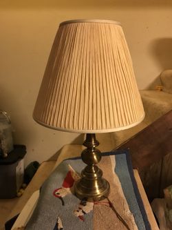 Brass Lamp 26” tall
