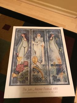 The San Antonio Festival 1985 Poster