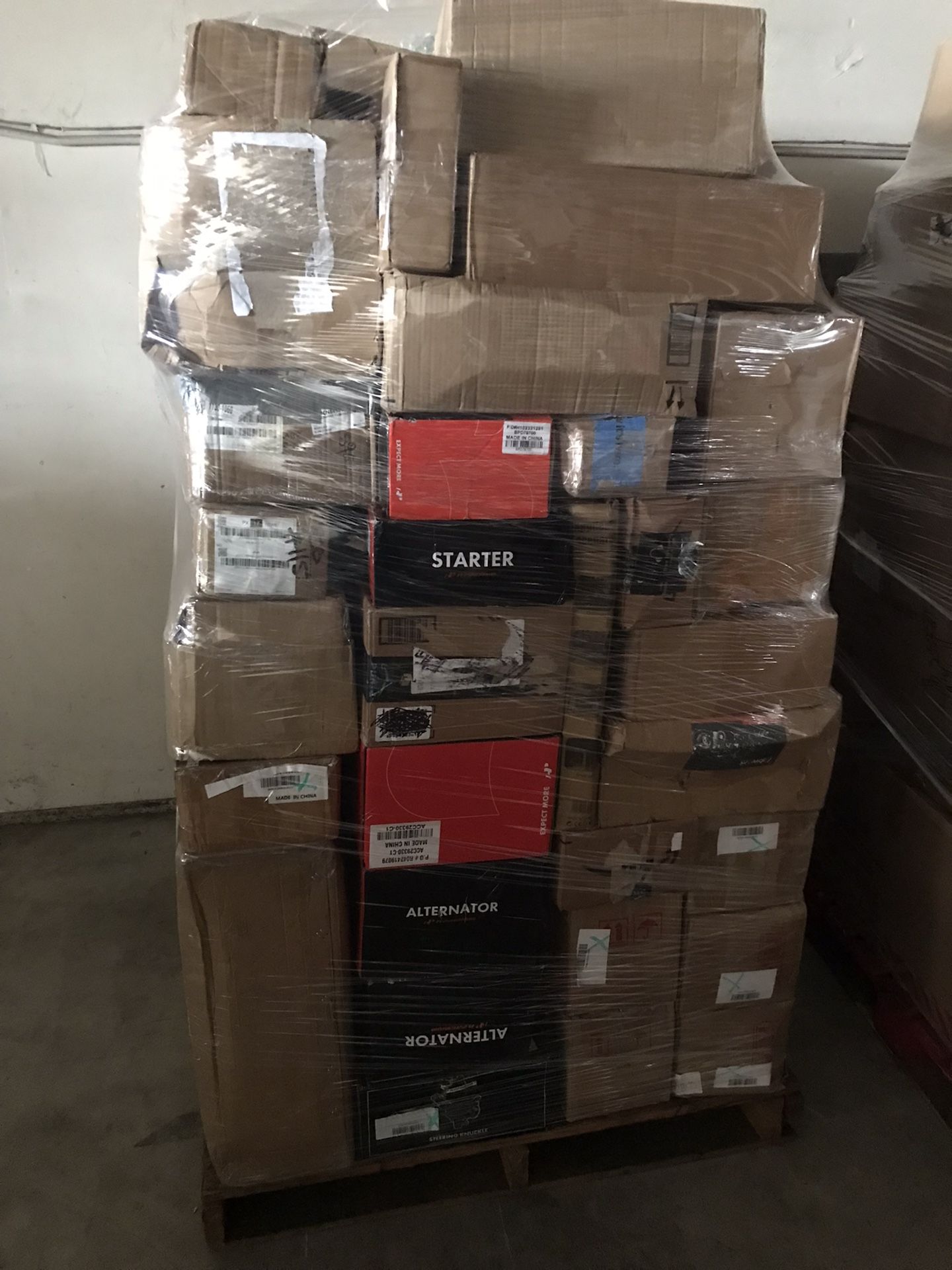 Auto Parts Pallets