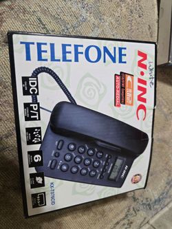 N-INC KX-T076CID Corded Desk Telephone