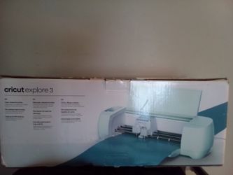 Cricut Explore 3 Custom Vinyl Cutter Craft Smart Cutting Machine Mint Green