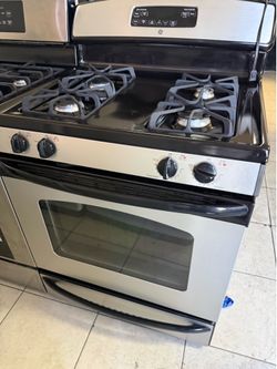 Ge gas range stainless steel