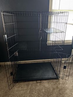 Large metal pet cage