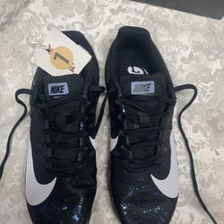Black Nike Cleats Size 7