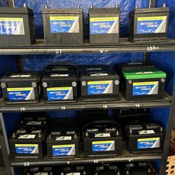 Car batteries - NEVER USED