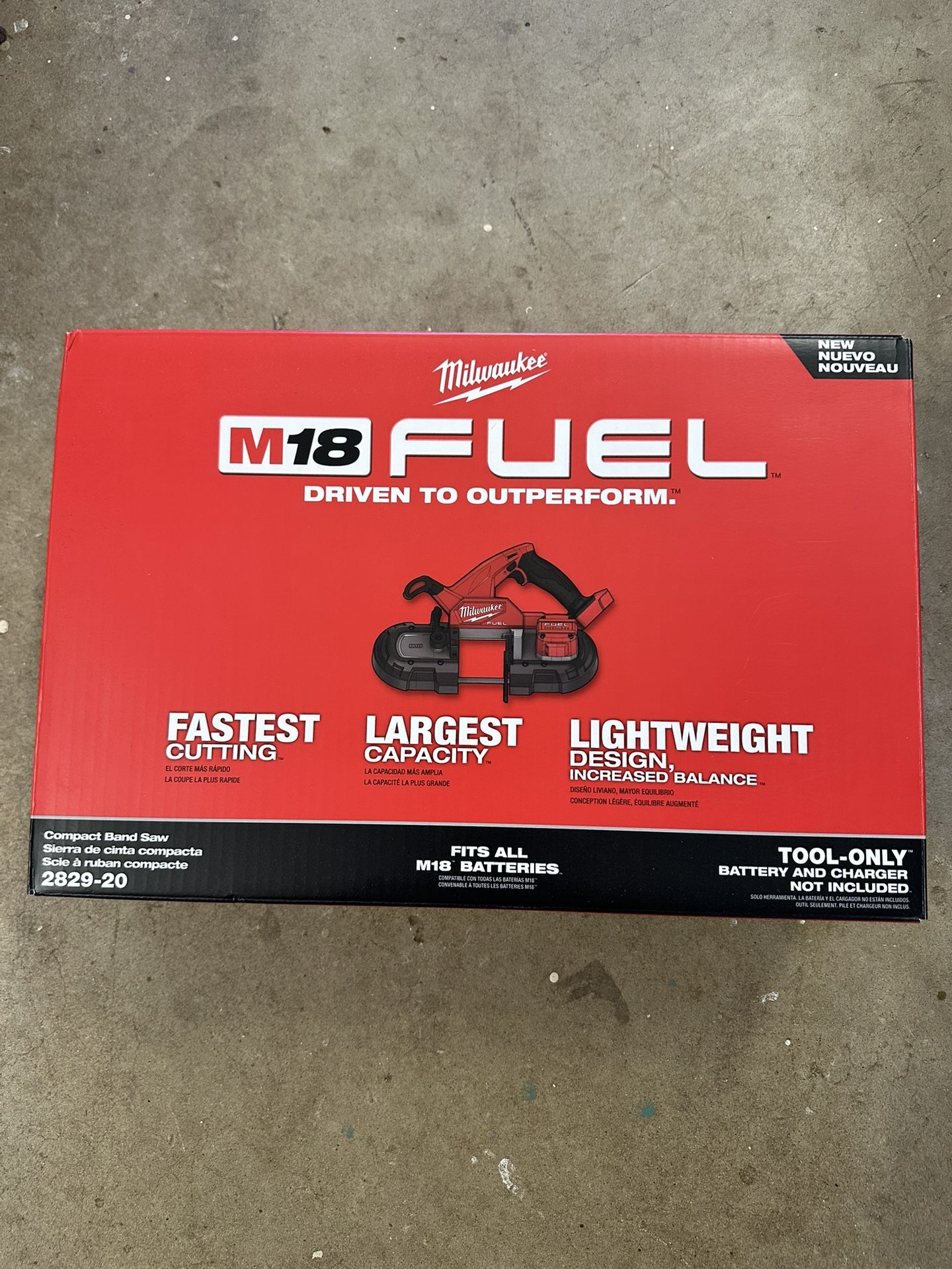 Milwaukee NEW Compact Band Saw