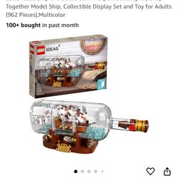 LEGO Ideas Ship in a Bottle (Retired product)