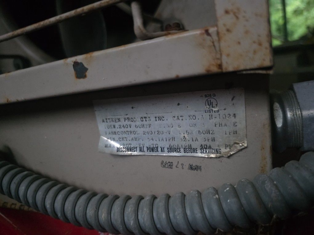 240 Volt Heaters