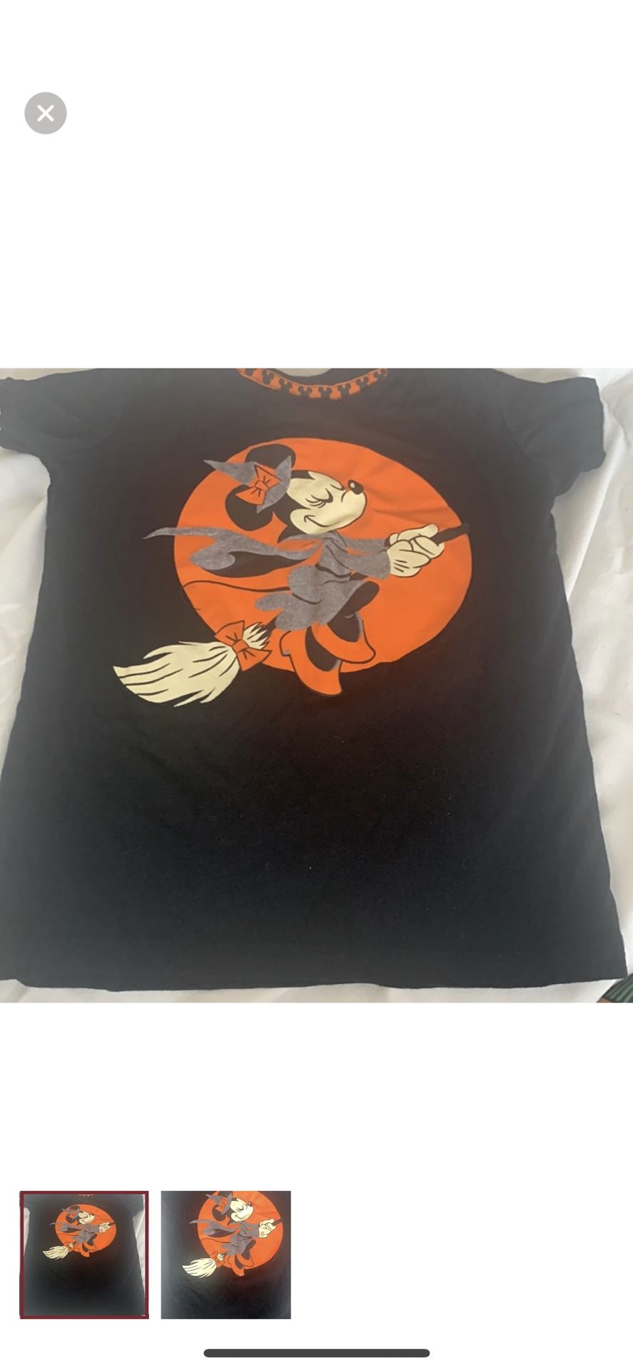 Halloween Minnie Mouse 2T/3T Shirt