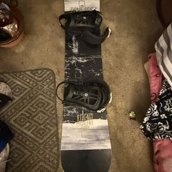 Rome Snowboard 149 W Bindings 
