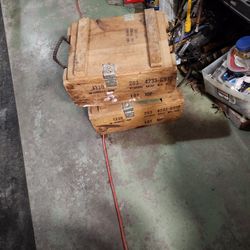 Wooden Grenade Crates