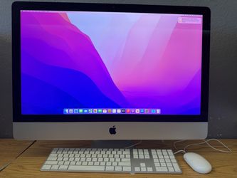 iMac 27 inches - Retina 5K- core i7- Mac OS Montery