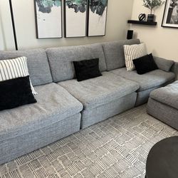 Living spaces Sofa & Ottoman Modular