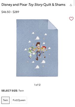 Toy story quilt