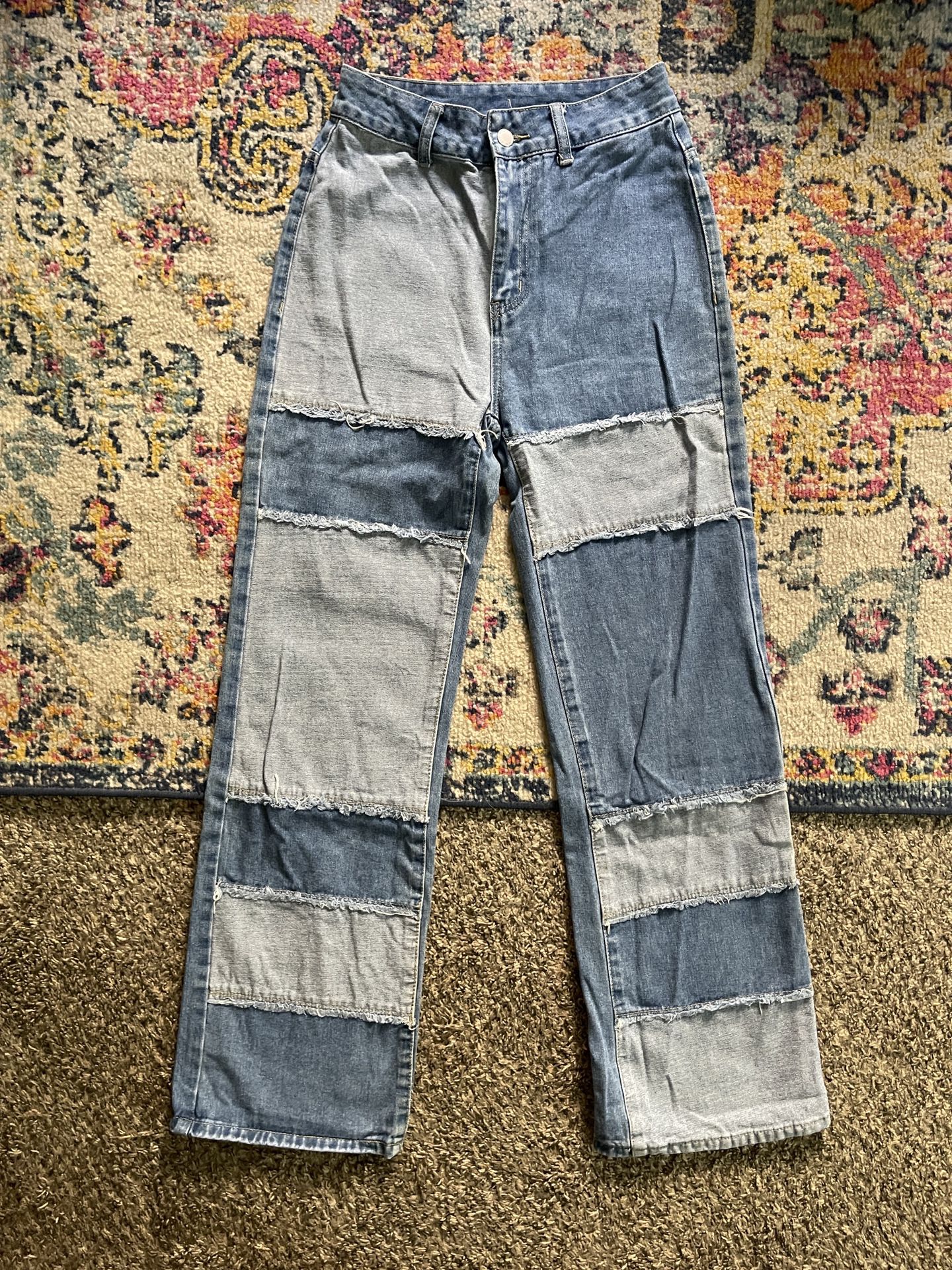 Women Cargo Jeans Size 4 (Women Small)