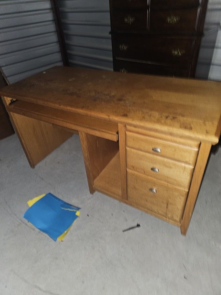 Solid Wooden Desk