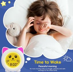 Toddler Sleep training Kitty night light